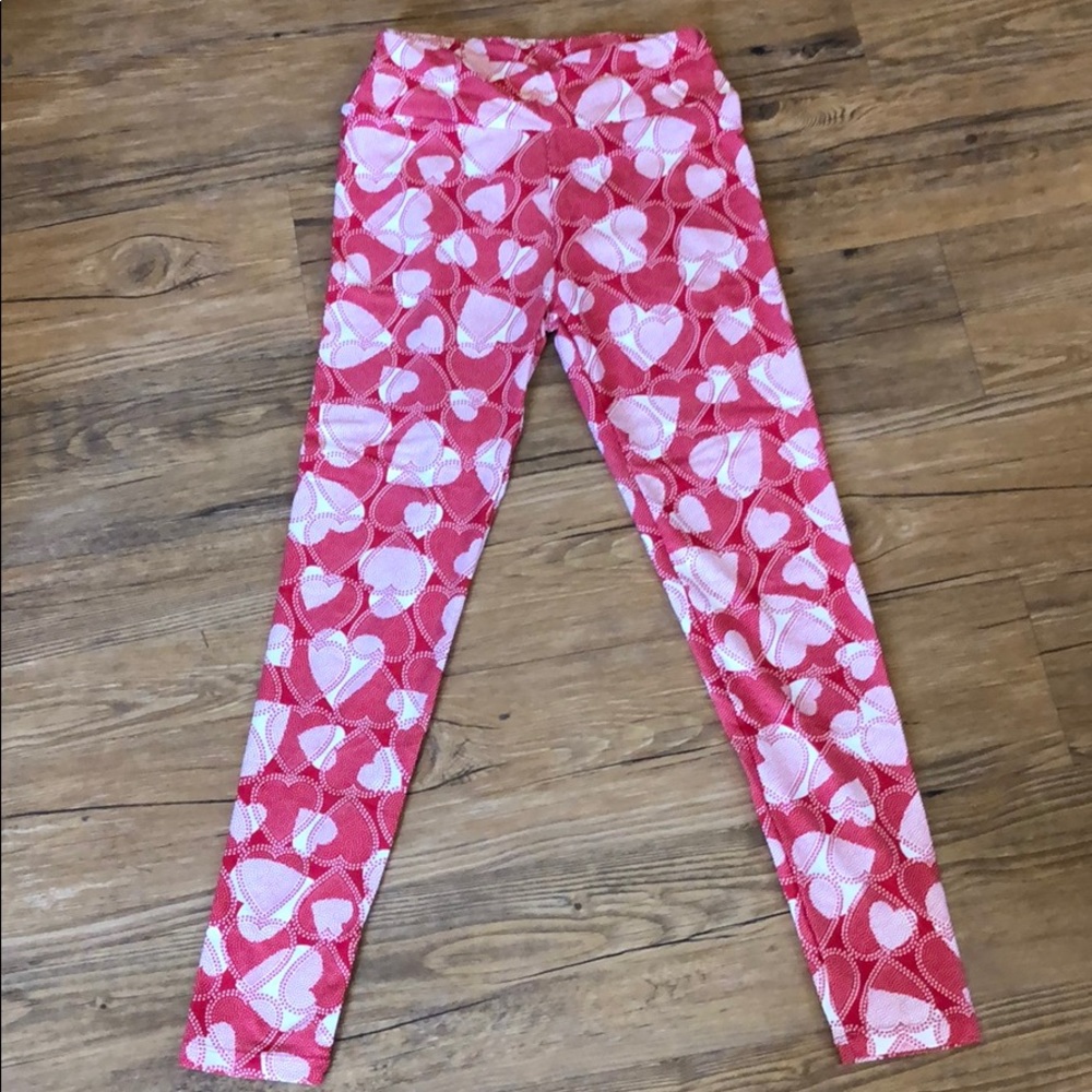 Lularoe OS Heart Leggings